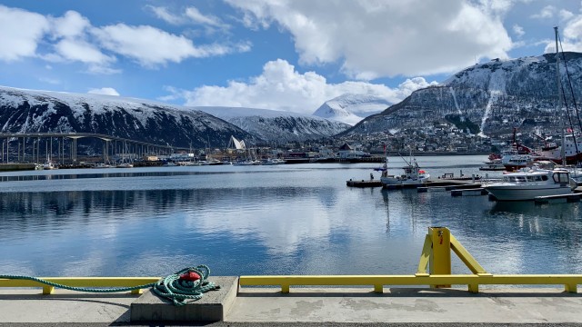 Tromsø harbour, Norway