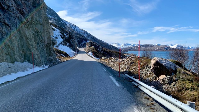 A lovely part of the road, Sandneshamn, Norway