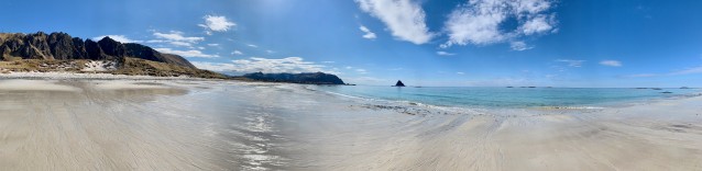 Panoramic view, ‎⁨Andøya⁩, ⁨Bleik⁩, ⁨Norway⁩ 